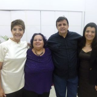 2015- GOANIA. Brasil. Con KATIA  NUNES y el Director